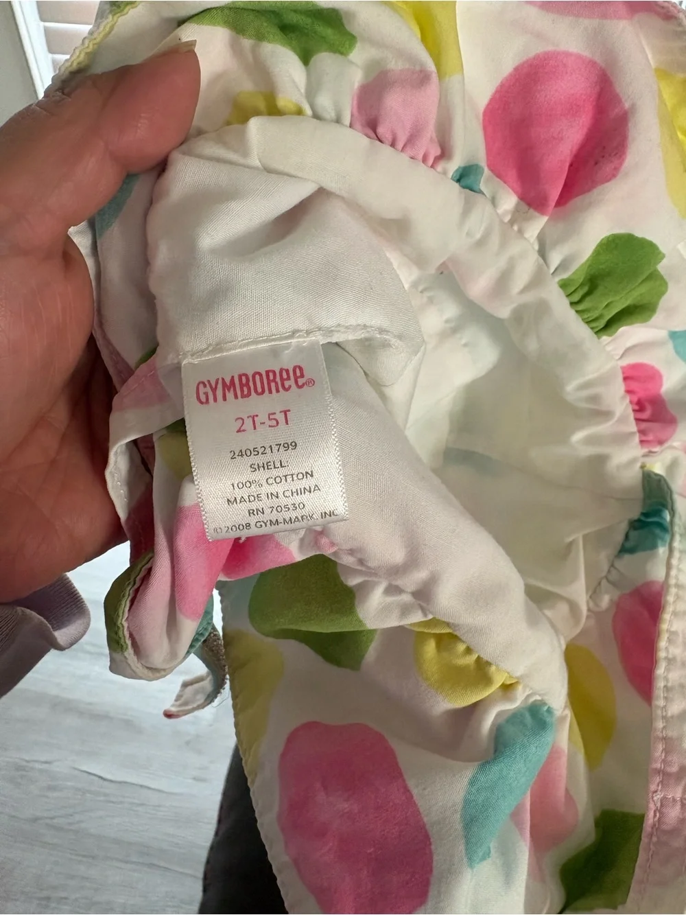 Gymboree Vintage Polka Dot Bucket Hat